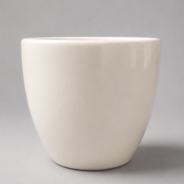 White XS Ceramic Pot