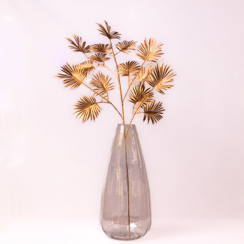 Set Of 2 Artificial Gold Palm Sparklers