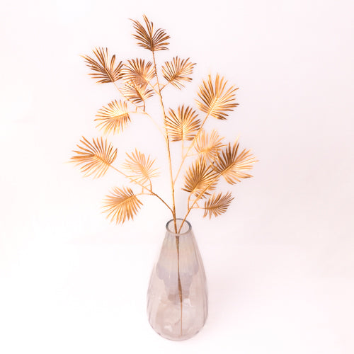 Set Of 2 Artificial Gold Palm Sparklers