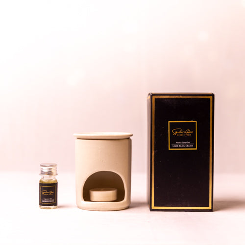 Lime Basil Crush Aroma Lamp Set