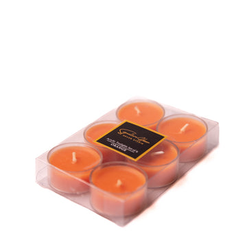 Scented Acrylic Encased Tea Lights (Set Of 2)