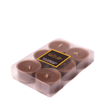 Scented Acrylic Encased Tea Lights (Set Of 2)