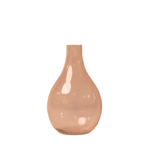 Blush Pink Glass Vase - Small