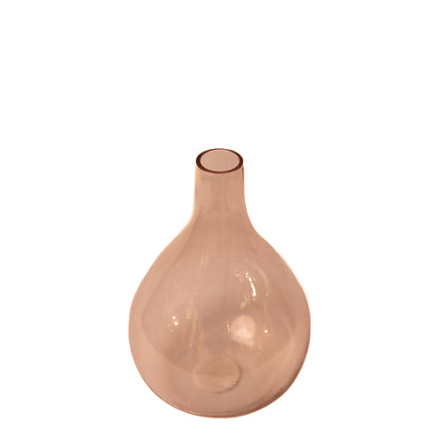Blush Pink Glass Vase