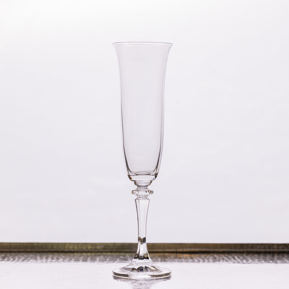 Set Of 6 Branta Champagne Flutes