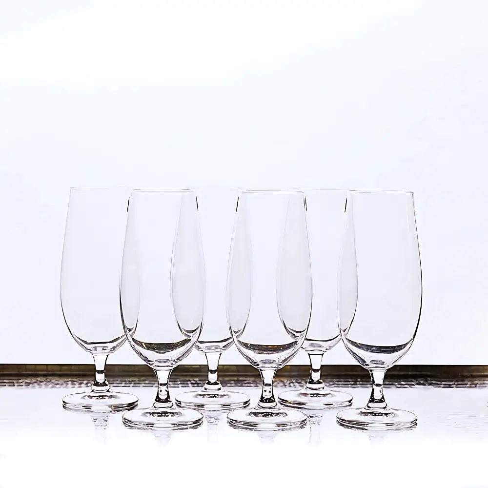 Set Of 6 Sylvia Beer Glasses Set