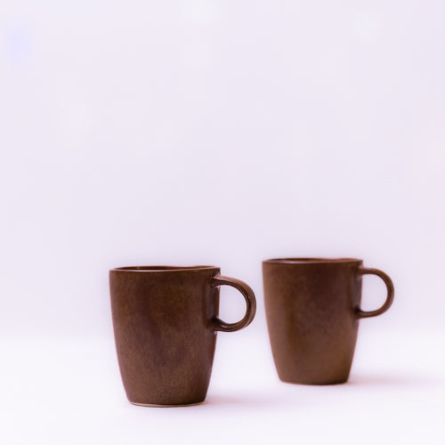 Earthy Brown Ceramic Mug