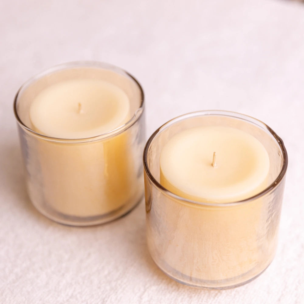 Caramel Glass Hurricane Small Sets