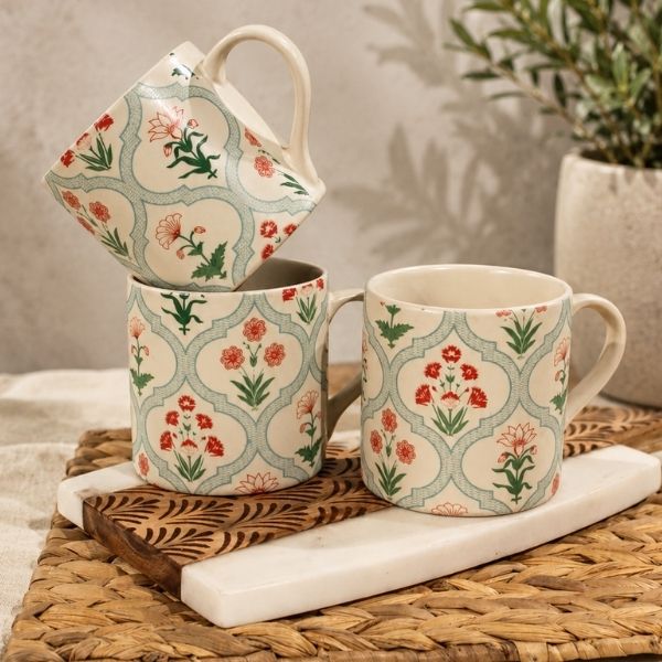 Jaipur Print Ceramic Mug