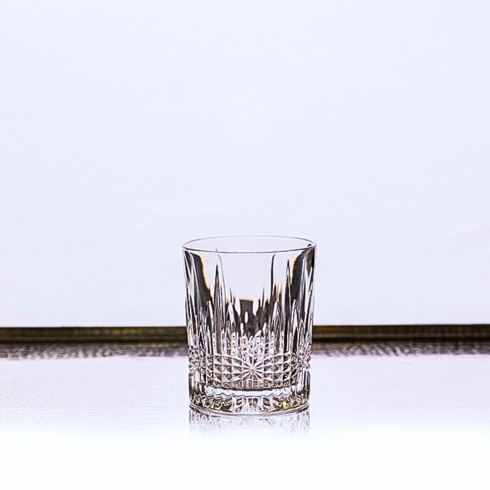 Set Of 6 Vibes Clear Whiskey Glasses
