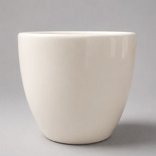 White XS Ceramic Pot
