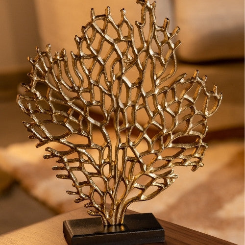 Gold Decorative Tree Table Top