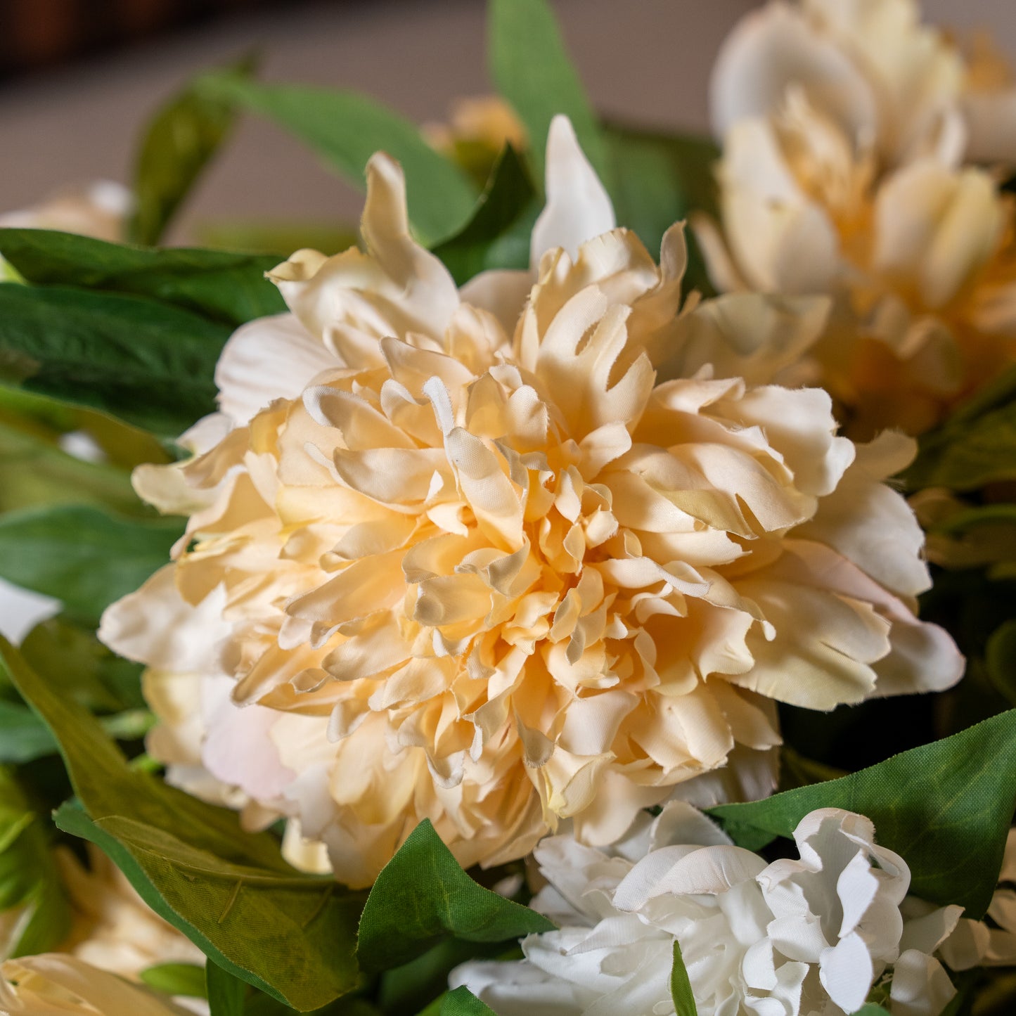 Short Peony Flower Bunch