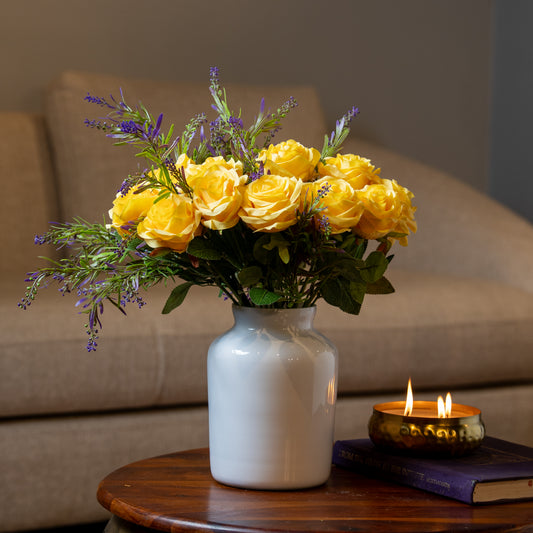 Yellow Rose Flower Stem