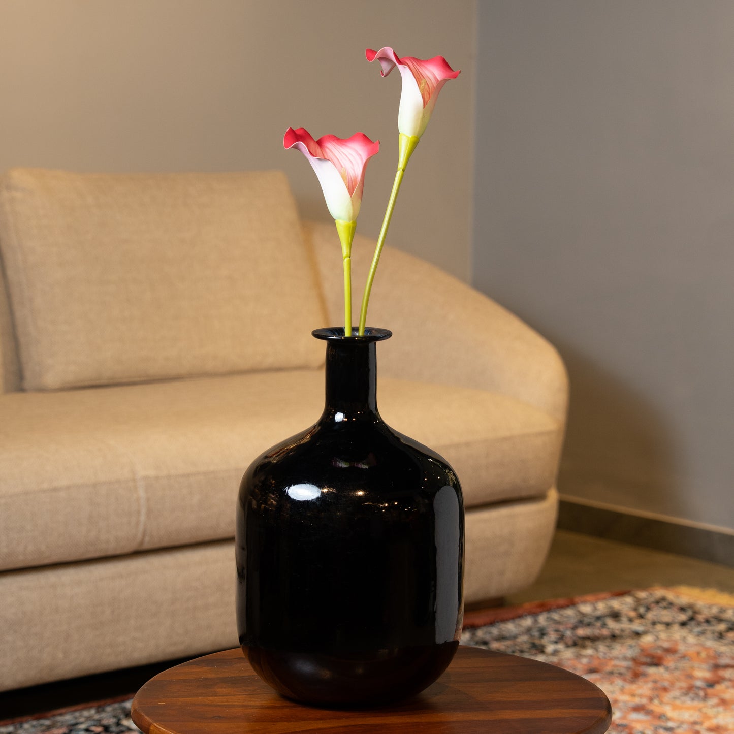 Dark Pink Caliar Lily Flower Stem