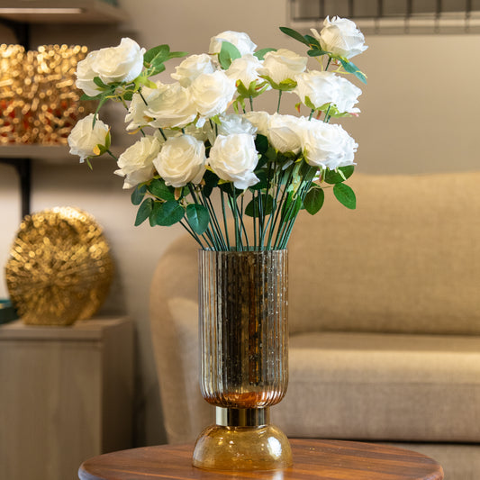 Gold Vase On Base