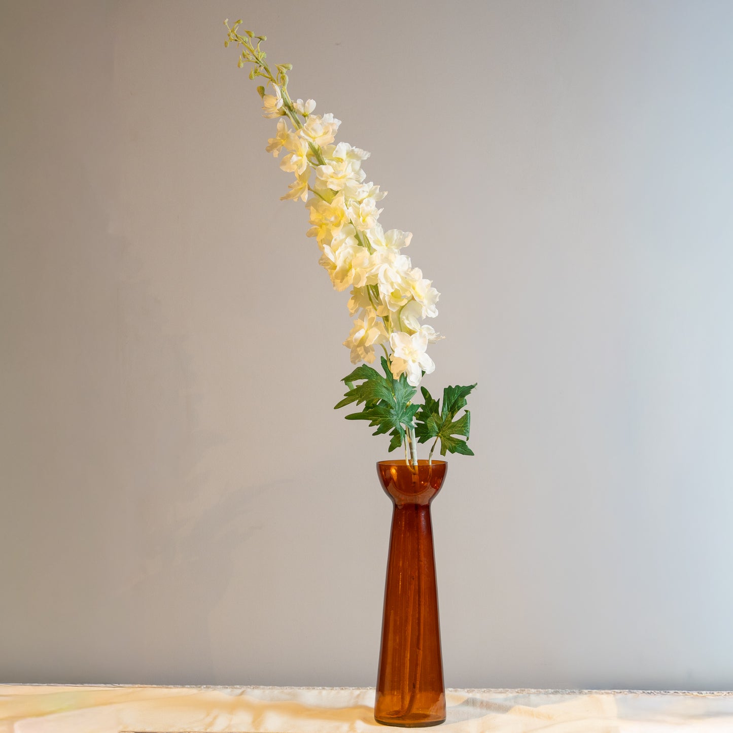 Brown Inverted Vase Medium