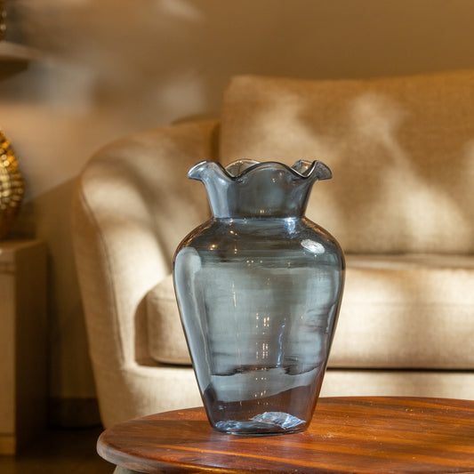 Pale Blue Baby Glass Vase