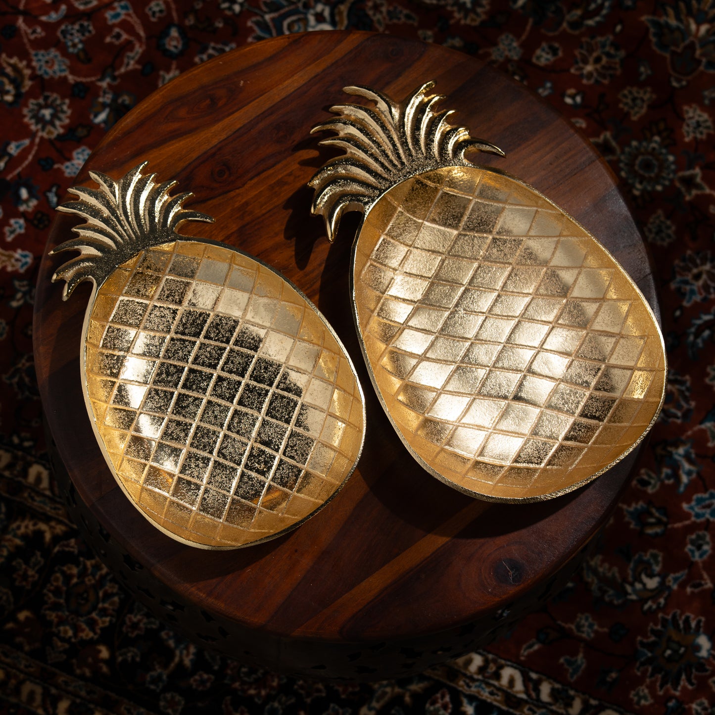 Gold Pineapple Platter