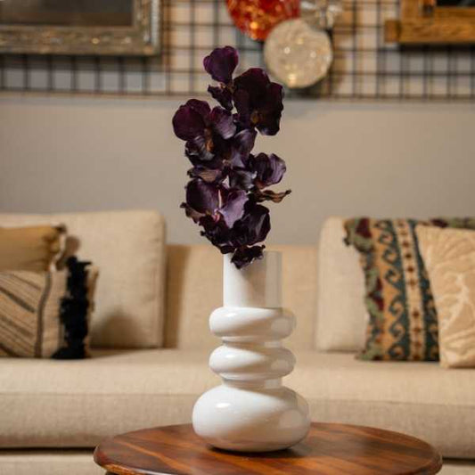 Purple Orchid Flower Stem