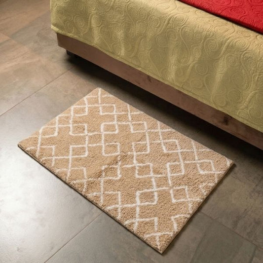 Beige Diamond Bathmat