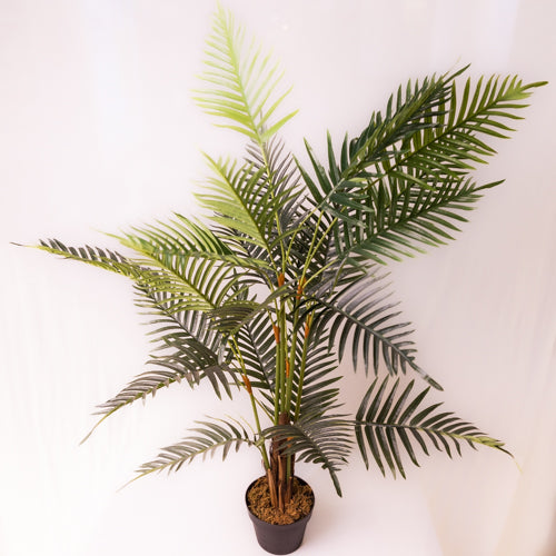 Green Artificial Palm Plant - Tall