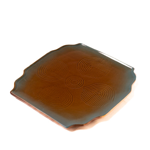 Earthy Square Platter