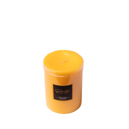 Scented Small Pillar Candles ( Set of 2 )