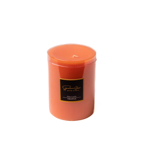 Scented Small Pillar Candles ( Set of 2 )