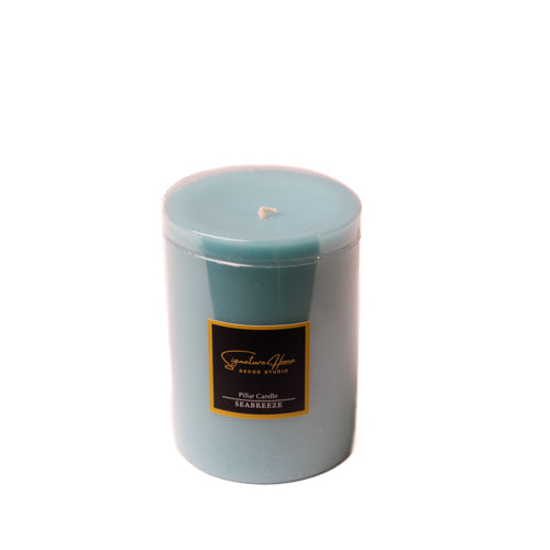 Scented Small Pillar Candles ( Set of 2 )