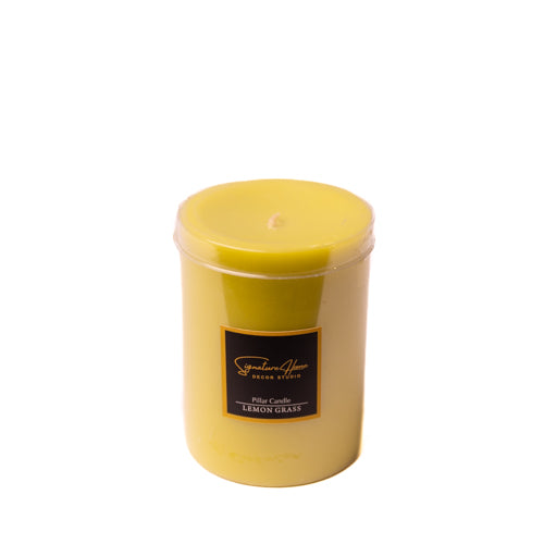 Scented Small Pillar Candles ( Set of 2 )