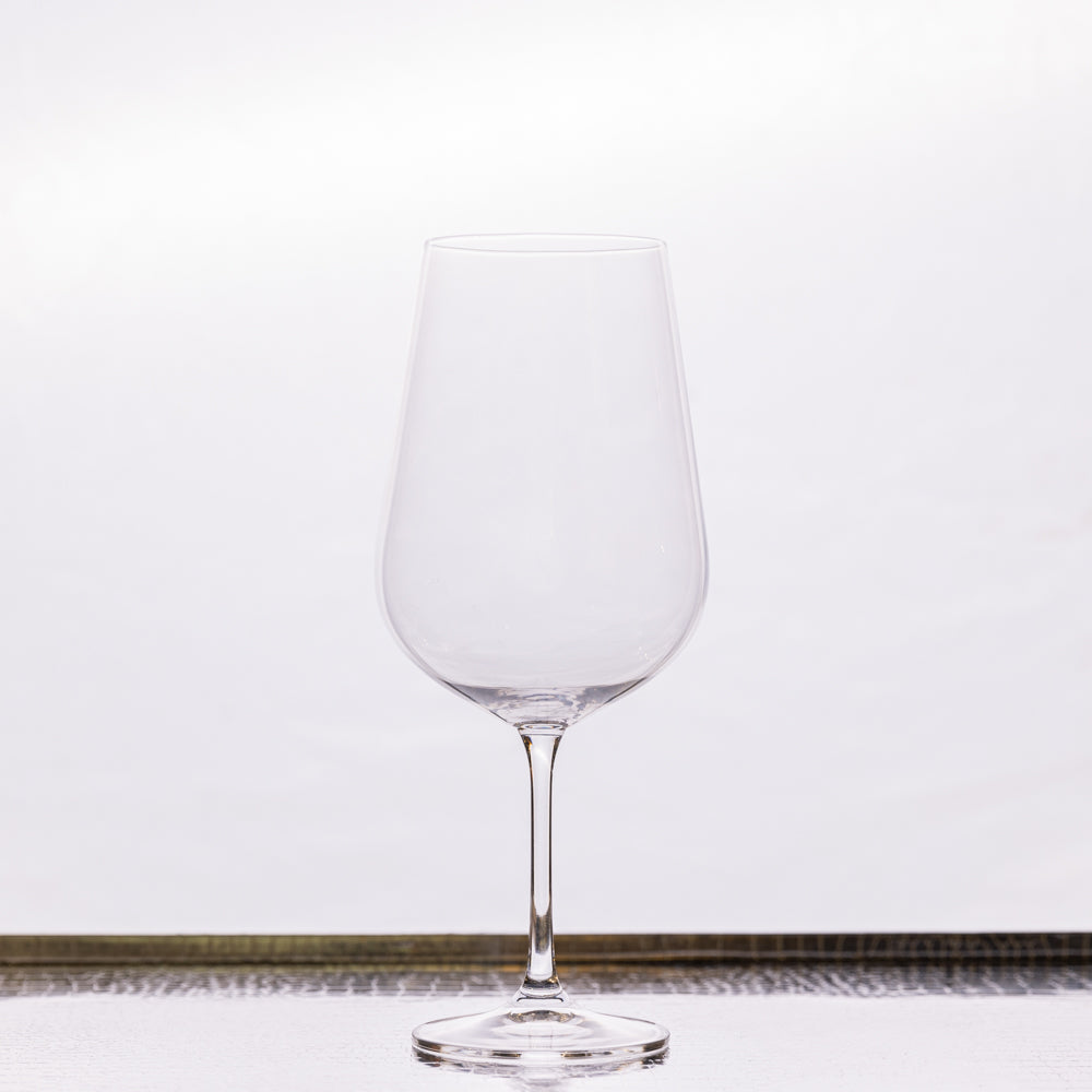 Set Of 6 Colibri Clear Red Wine Glasses