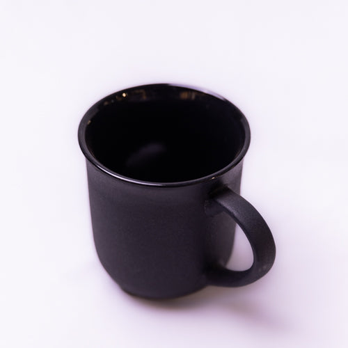 Matt Black Ceramic Mug
