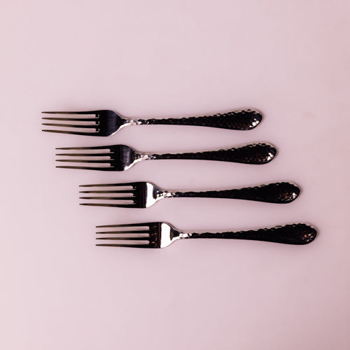 Set Of 4 Silver Smith Table Forks