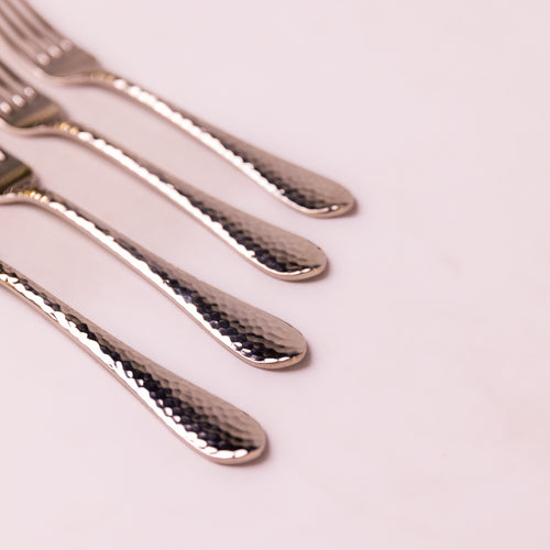 Set Of 4 Silver Smith Table Forks