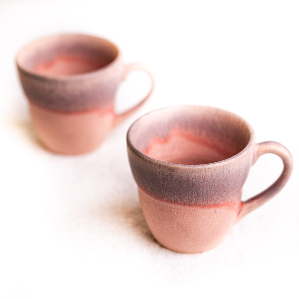 Blush Pink & Lavender Ceramic Mug