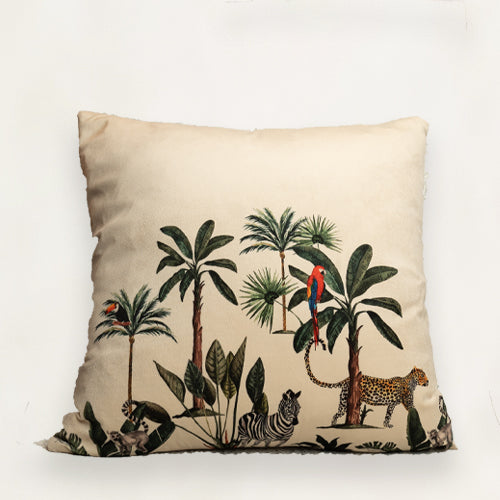 Velvet Printed Cushion Cover -6