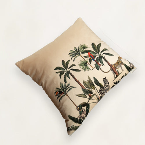 Velvet Printed Cushion Cover -6