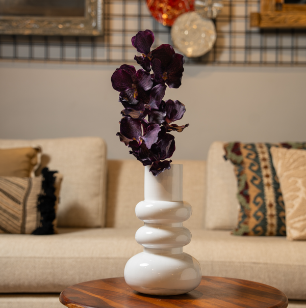 Purple Orchid Flower Stem