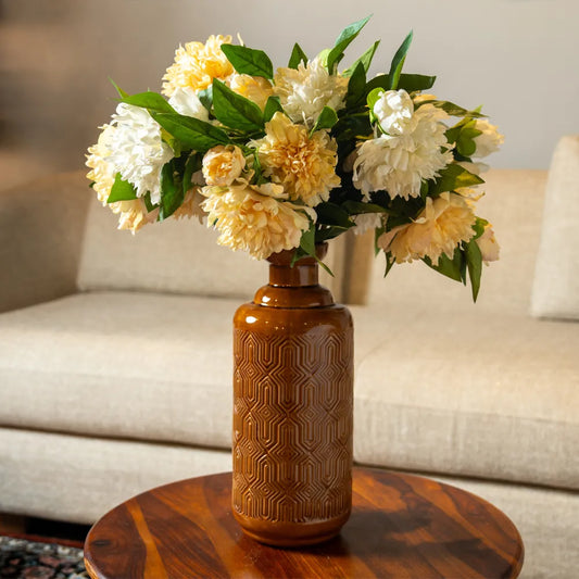 Short Peony Flower Bunch