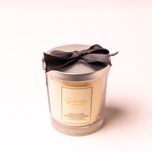 Magnolia Jasmine Scented Jar Candle