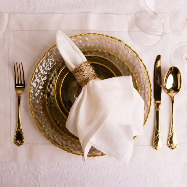 Off White Linen Table Napkins