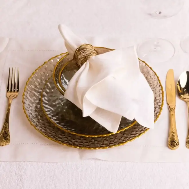 Off White Linen Table Napkins